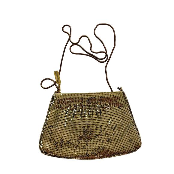 Vintage Whiting & Davis Mesh Shoulder Bag - Picture 1 of 11